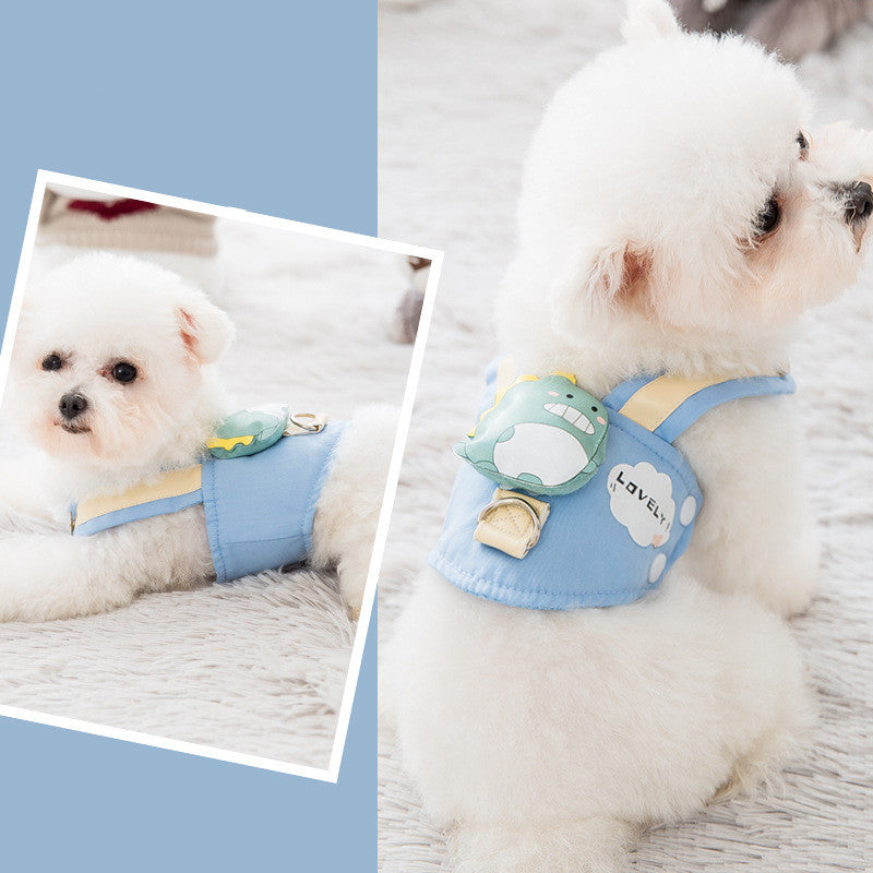 Cute Pet Harness Leash Set